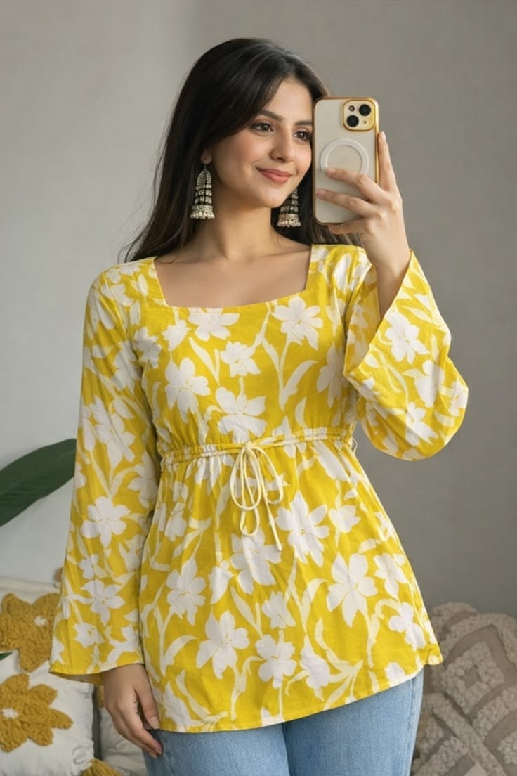 Cira Floral Kurti