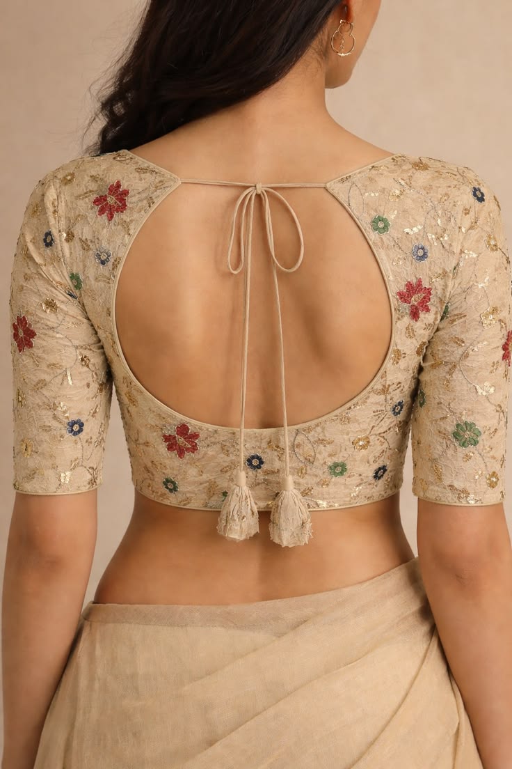 Tara Brocade Blouse