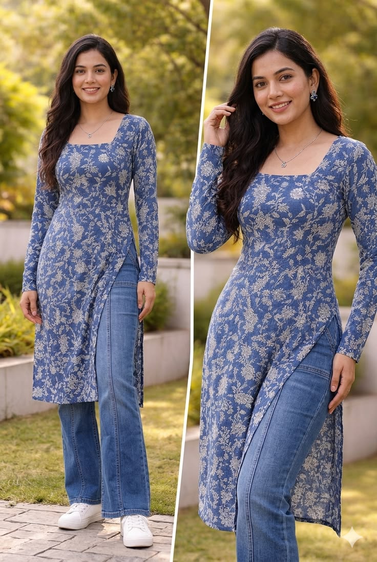 Hridi Bandhani Tunic