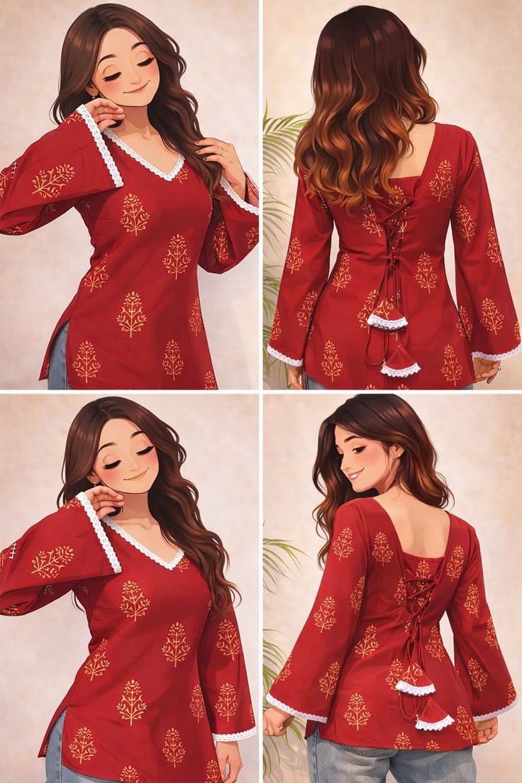 Kiyara Tassel Kurti