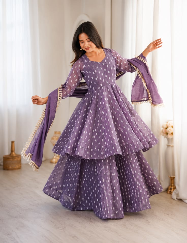 Falguni Anarkali Frock
