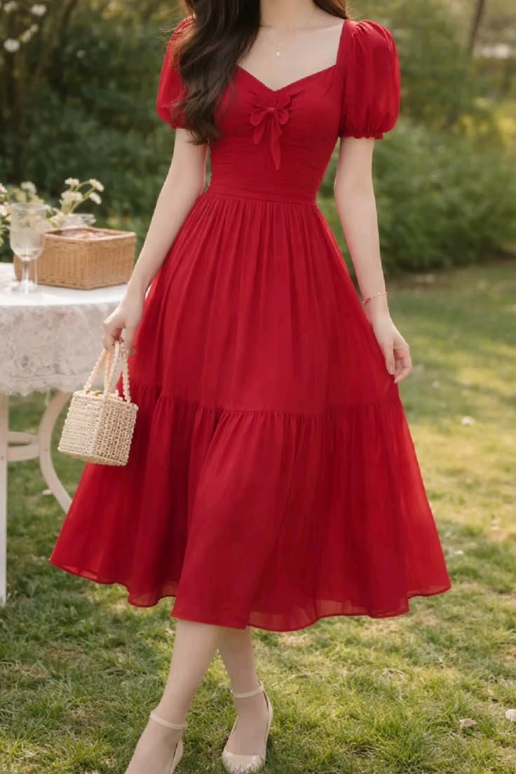 Thalia Crepe Gown