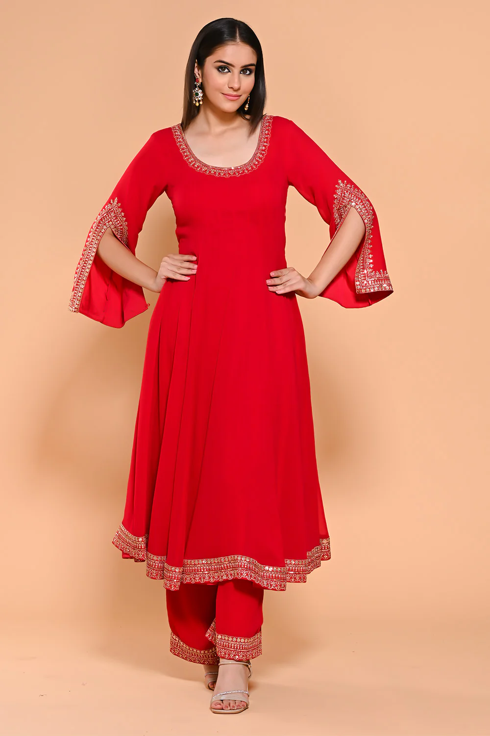Sanvi Silk Anarkali
