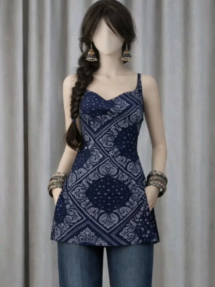 Ojaswini Sequin Kurti